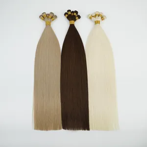 Top Selling Remy Double Drawn Remy Hand Tied Weft Hair Extension European Hair Weft