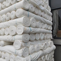 Tissu taffetas léger 75D 190T 100% polyester imperméable et respirant pour vêtements et doublures textiles de maison