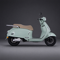 75km Long Range Electric Scooter 72V 30A Battery 2kw Hub Motor CBS Brake Motorcycle
