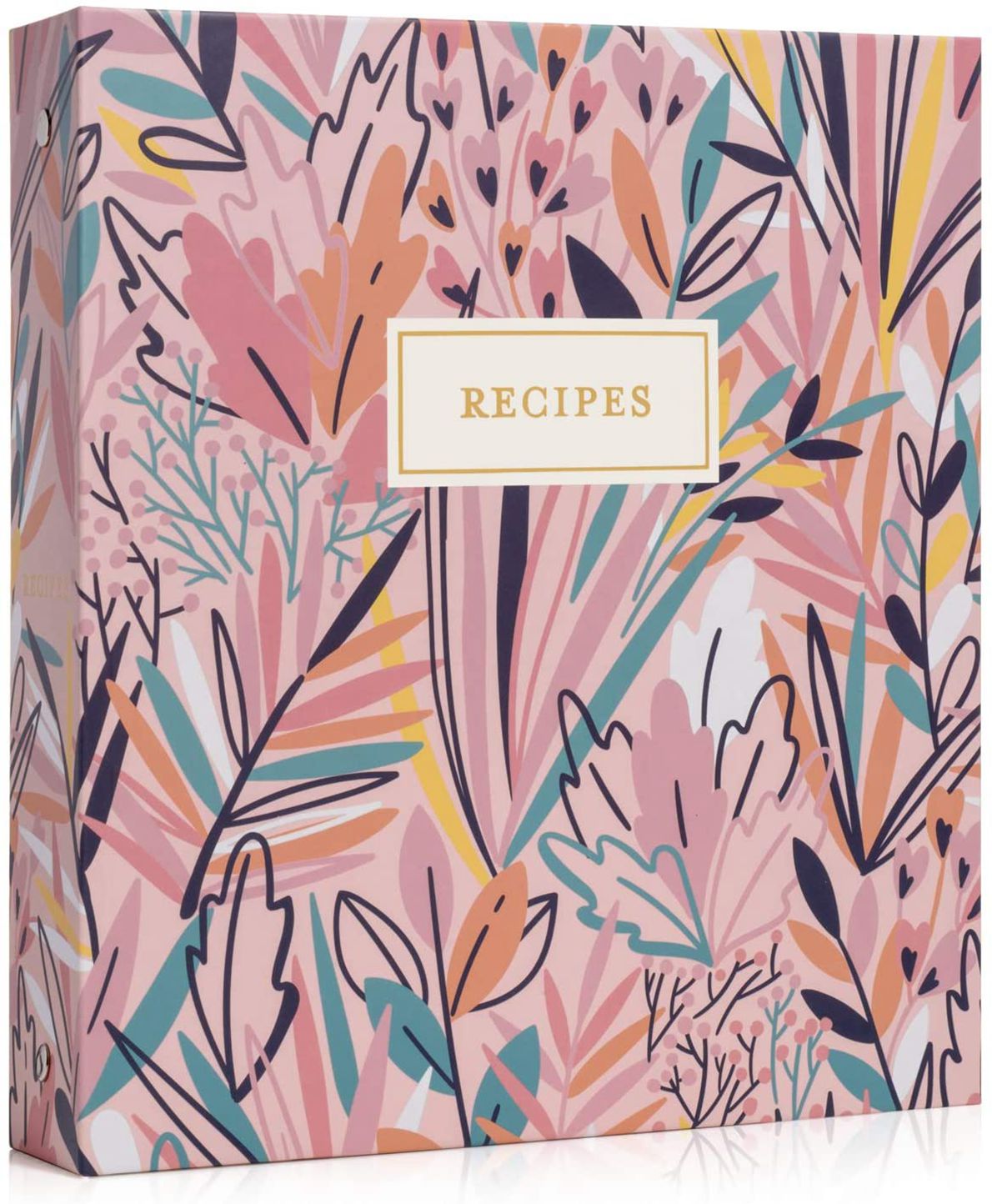 Набор для связывания 3 колец, наборы органайзеров для рецептов, разделители на полную страницу 50 шт., карточки для рецепта 4x6 дюймов, Пластиковые протекторы для страниц