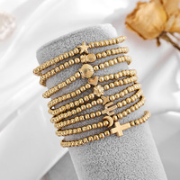 Vente en gros Bijoux Evelyn B389 Bracelets en alliage pour femmes Bracelets plaqués or/argent mode vintage transfrontalière euro