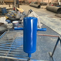 Séparateur Cyclonique à Baffle Spirale HENGFENG Haute Efficacité en Acier Inoxydable pour Gaz-Liquide, Dégazage Automatique des Gaz de Combustion, Autonome