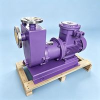 Bomba Magnética Autocebante de Acero Inoxidable Industrial ZCQ, Personalizable para Transporte de Líquidos de Alta Pureza en Laboratorios