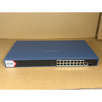 Commutateur PoE intelligent géré 16 ports Gigabit HIK DS-3E1518P-EI d'origine, neuf, avec port fibre optique IEEE 802.3az pour réseau CCTV