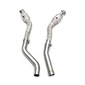 Tubo de Escape Personalizado con Catalizador Turbo para Mercedes-Benz GLS63 AMG W166 5.5T 2015-2019 Boska SS304, Tubo de Alto Flujo - Product Image 1