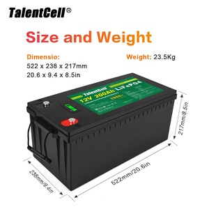 Batería de Litio Prismática de Ciclo Profundo de 12V 200Ah, Recargable con Energía Solar, Adecuada para Reemplazar Baterías de Plomo-Ácido - Product Image 3