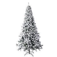 Arbre de Noël décoratif de neige de poudre blanche en gros