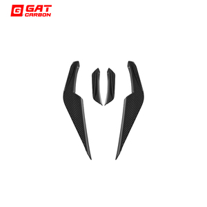 Lame de spoiler avant en fibre de carbone sèche style <span class=keywords><strong>KB</strong></span> pour pare-chocs avant BMW G80 M3 G82 G83 M4 2021-IN - Product Image 2