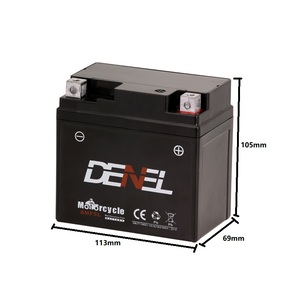 <span class=keywords><strong>Batería</strong></span> <span class=keywords><strong>de</strong></span> Motocicleta Recargable DENEL <span class=keywords><strong>de</strong></span> 12v 5Ah <span class=keywords><strong>de</strong></span> Alto CCA y Baja Resistencia <span class=keywords><strong>para</strong></span> 125cc 150cc 250cc - Product Image 5