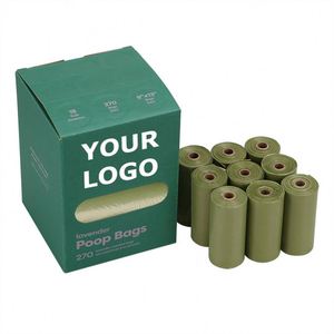 Wholesale Biodegradable Corn Starch Waste Bag Leak-Proof Trash Bag Extra Thick and Strong Gog Poop Bag - Product Image 2