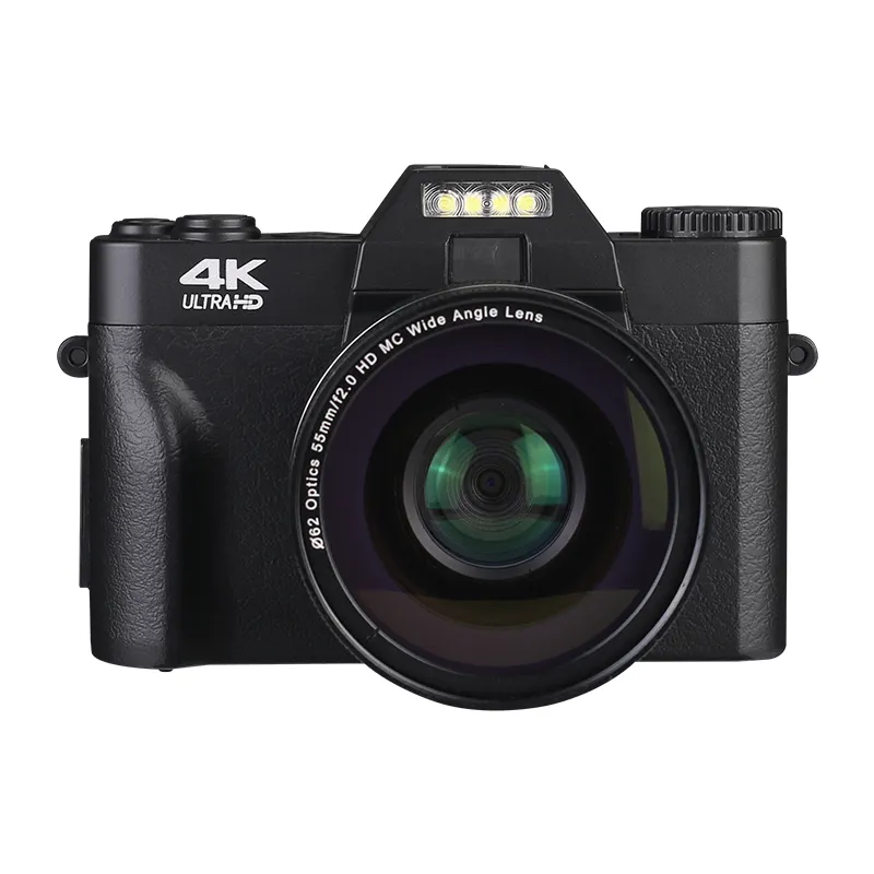 Retro Digital Camera Mirrorless 4K Professional Small Digital Camera For Vlogging