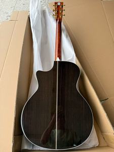 Guitare acoustique pleine bois GA45, manche en acajou, table en épicéa massif, couleur jaune vintage, qualité professionnelle, vente chaude - Product Image 3