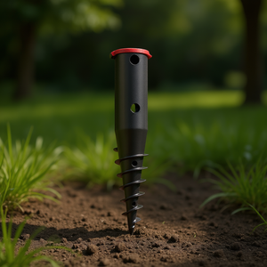 Anclaje de suelo Leifheit con varilla roscada de 50 mm para uso en jardín - Product Image 3