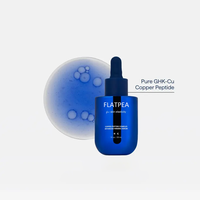 Sérum Anti-Âge Avancé au Complexe de Peptides de Cuivre Bleu GHK-Cu pour l'Élasticité de la Peau, Hydratant et Renforçant la Barrière Cutanée, OEM