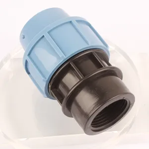 PP PE Compression Drip irrigation fittings China High Quality and Fancy Plastic fittings