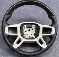 Volant en fibre de carbone véritable nouvelle génération pour la modification du Land Rover Defender