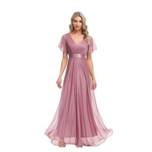 Chiffon Evening Dress Empire Line - A-Line Maxi Gown Elegant Design Chiffon Evening Dress Empire Line - A-Line Maxi Gown Elegant Design