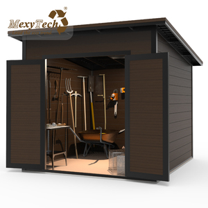 Cobertizo de Almacenamiento de Plástico para Exterior de Rápida Instalación para Casa, Jardín y Oficina - Product Image 6