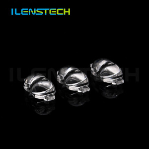Ilenstech 60x135 도 광학 땅콩 가로등 LED 렌즈 경고 빛 렌즈 3535 - Product Image 4