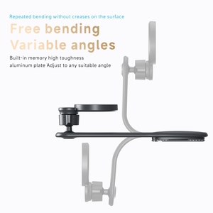 Coese uốn cong 360 độ xoay xe từ điện thoại di động chủ cho kính chắn gió hút mạnh mẽ điện thoại núi phổ - Product Image 3