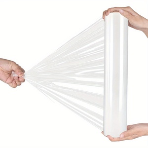 Tùy chỉnh nhựa mềm bao bì phim trong suốt bán buôn tự dính mạnh mẽ độ bền kéo siêu rõ ràng LLDPE PE - Product Image 1