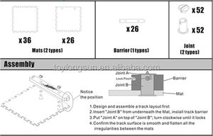 Piste de course pour voitures RC <span class=keywords><strong>Mini</strong></span>-<span class=keywords><strong>Z</strong></span> d'intérieur, piste de drift - Product Image 5