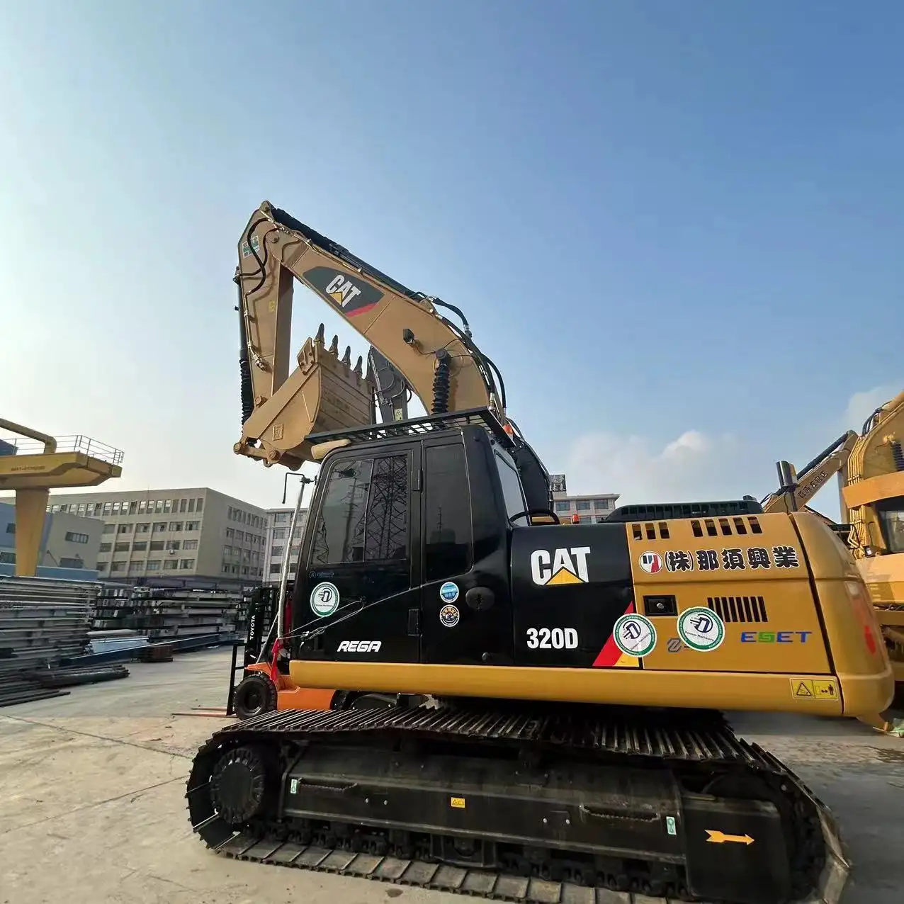 Machines d'excavatrice Cat320D d'occasion fabriquées au Japon Excavatrice Cat 320E 320D 312 315 318 323 326 307 308 bon marché à vendre