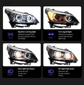 Lente de Proyector LED para Faros Delanteros de BMW E60 2008 2009 2010 E61, Luz Delantera 525i 530i 535i DRL, Accesorios para BMW E60 - Product Image 3