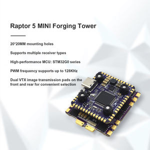 F7 Flight Controller Stack With 45A 60A 4In1 ESC FPV Speed Control System Suitable For FPV <b>Quadcopter</b> Multirotor <b>Drones</b> - Product Image 5