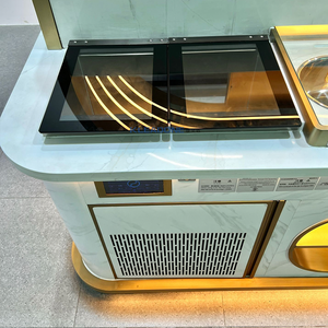 KLEADONE 304 in acciaio inox LED luce Buffet stazione e banchetto combinazione per <span class=keywords><strong>Hotel</strong></span> e ristoranti forniture - Product Image 3