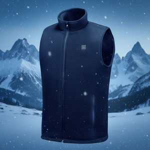 Chaleco Eléctrico con Calefacción para Hombre, Forro Polar, Sin Mangas, con Cierre, para Deportes de Invierno al Aire Libre, Ligero, 6 Zonas, 3 Niveles, Batería de 16000 mAh - Product Image 2