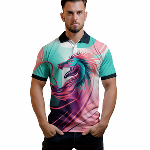 Polos anticontracción con logotipo personalizado y etiqueta para hombre, camisetas ajustadas de alta calidad para hombre, camiseta de gimnasio de manga corta - Product Image 3
