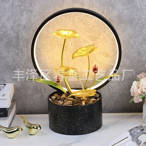 Minimalist Home Decor Water Feature With Flowing Water For Entryway <b>TV</b> Cabinet Office Desktop JR022 <b>USB</b> Powered - Product Image 2