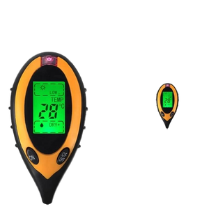 Probador de suelo portátil Medidor de PH/Humedad/Luz/Temperatura para plantas/Flores Optimizado para el cuidado del jardín - Product Image 1