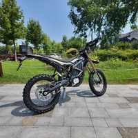 Surron Ultra Bee Elektrisches Dirt-Motorrad 115km Reichweite Schwarz Braun Versandbereit