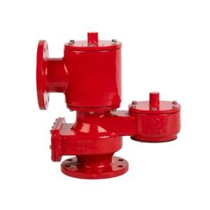 ガス真空リリーフ用低温タイプIIB防爆燃料タンクブリーザーバルブ手動電源 - Product Image 1