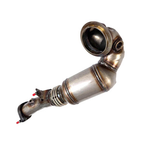 Qualité OEM Expédition rapide Meilleur <span class=keywords><strong>vendeur</strong></span> Acier inoxydable 409L Efficacité énergétique Nettoyage des gaz d'échappement <span class=keywords><strong>Catalyseur</strong></span> à trois voies pour BMW 740F02 - Product Image 2