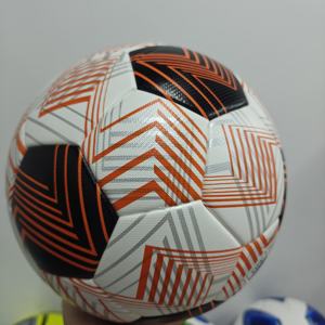 Balón de Fútbol Personalizado con Logotipo Oficial, Tamaño 5, de Cuero PU, Balón de Entrenamiento, Tamaño 4, con Enrollado de Nailon, Balón de Partido - Product Image 6