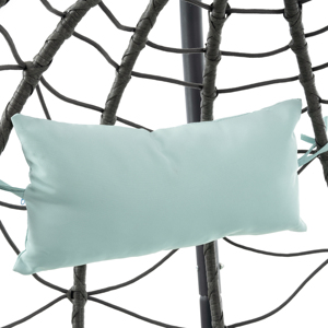 Support de chaise suspendue en acier moderne pour l'extérieur, chaise suspendue de patio, support de chaise suspendue pour chambre à coucher, salon, balcon, jardin - Product Image 6