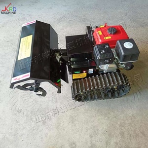 Offre Spéciale : Cultivateur Télécommandé sur Chenilles Portable pour Jardin Potager, Cultivateur de Sol sur Chenilles pour Serre, Verger et Jardin - Product Image 3