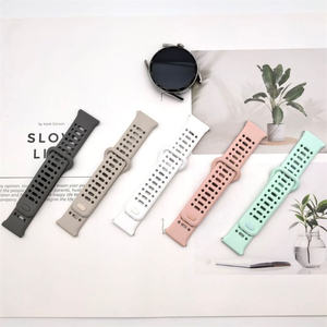 Correas Deportivas Transpirables de un Solo Clic para Relojes <span class=keywords><strong>Huawei</strong></span> de 20 mm y 22 mm, Correa Deportiva para Garmin y Xiaomi - Product Image 3