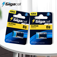 Baterai Alkalin 6 V 4LR44 / A544 / K28A / L1325 / 476A / PX28A Sempurna untuk Kalung Pelatihan Anjing