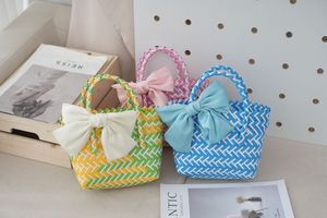 Nouveau <span class=keywords><strong>Sac</strong></span> <span class=keywords><strong>de</strong></span> <span class=keywords><strong>Plage</strong></span> Tressé Coloré Tendance, <span class=keywords><strong>Sac</strong></span> à Main Portable, <span class=keywords><strong>Petit</strong></span> Panier <span class=keywords><strong>de</strong></span> Légumes, <span class=keywords><strong>Sac</strong></span> Fourre-tout pour Cadeau <span class=keywords><strong>de</strong></span> Mariage - Product Image 5