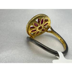 Nuevo Anillo de Rubí de Lujo Más Vendido, Plata de Ley 925, Regalo para Fiestas, Bodas, Compromisos, Ceremonias Religiosas y Eventos - Product Image 5