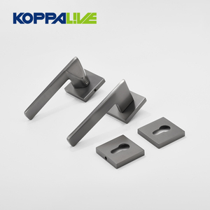 מנעול דלת פנים יוקרתי מדגם KOPPALIVE, סט מנעול לדלת עם ידית פליז מלאה ומנעול כניסה עם מפתח - Product Image 5