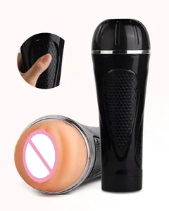 New released silicone 10 Frequency Realistic pussy feel Portable Sex Toys For men Sperm release man lover all gender lover