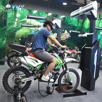YHY 2023 dernier 6 joueurs Moto Vr Machine de jeu réalité virtuelle simulateur de course Vr moto