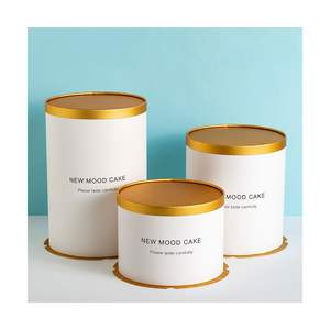 Boîtes à gâteaux personnalisables à trois étages de qualité alimentaire pour fabricants - Product Image 3