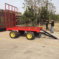 Remorque à foin à plat Bale Trailer