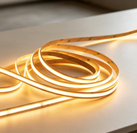 Bande LED COB sans points à CRI90 élevé, découpe libre, 528 LED/m, 24V, 180° °   Projecteur IP33 pour lettres lumineuses et rétroéclairage de caissons lumineux